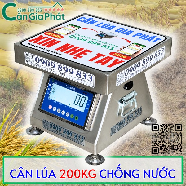 CÂN LÚA 200KG CHỐNG NƯỚC