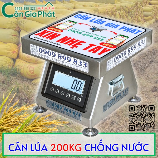 CÂN LÚA 200KG CHỐNG NƯỚC