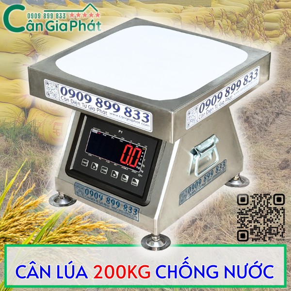 CÂN LÚA 200KG CHỐNG NƯỚC