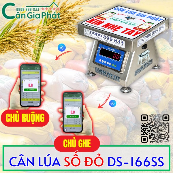 CÂN LÚA GIA PHÁT SỐ ĐỎ