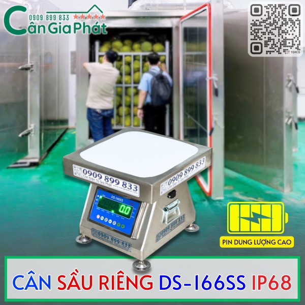 CÂN SẦU RIÊNG DS-166SS CHUẨN IP68