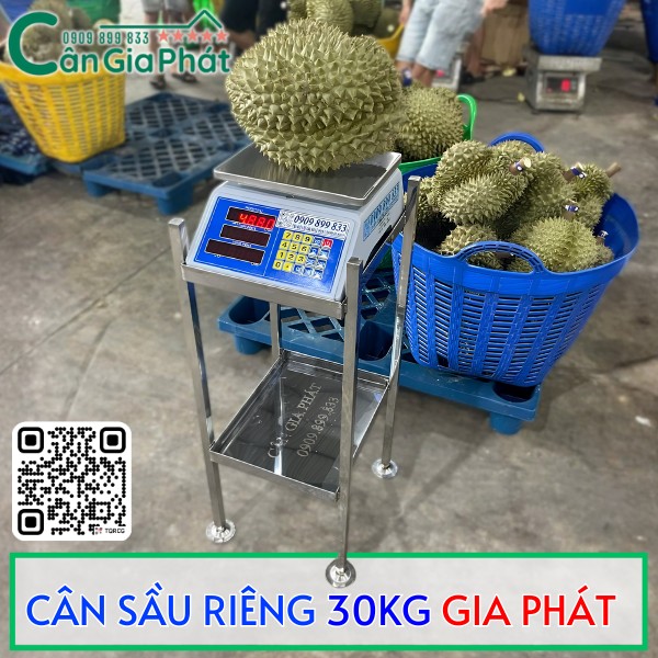 CÂN BẮT TRÁI SẦU RIÊNG 30KG