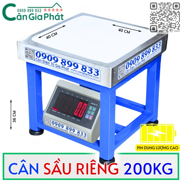 CÂN SẦU RIÊNG 200KG