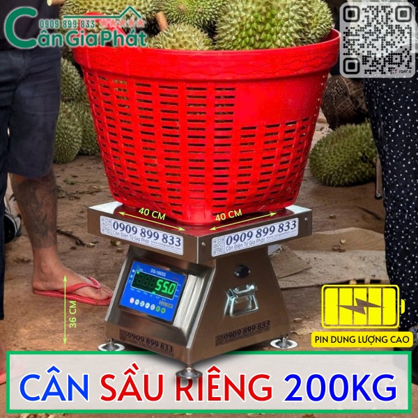 CÂN SẦU RIÊNG 200KG