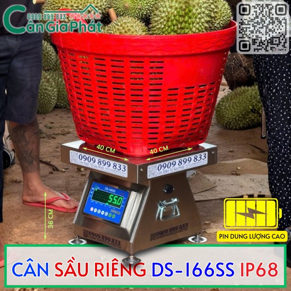 CÂN SẦU RIÊNG DS-166SS CHUẨN IP68