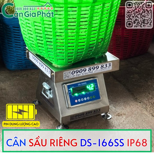 CÂN SẦU RIÊNG DS-166SS CHUẨN IP68