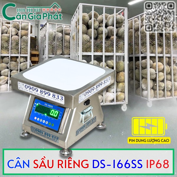 CÂN SẦU RIÊNG DS-166SS CHUẨN IP68