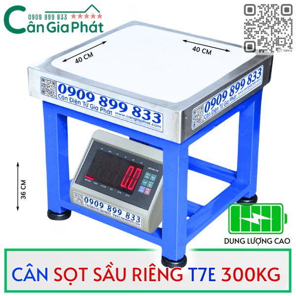 CÂN SỌT SẦU RIÊNG T7E 300KG