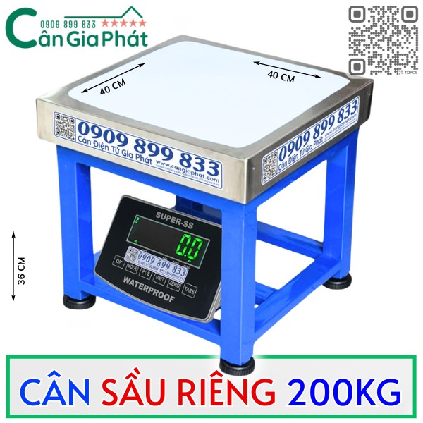 CÂN SẦU RIÊNG 200KG