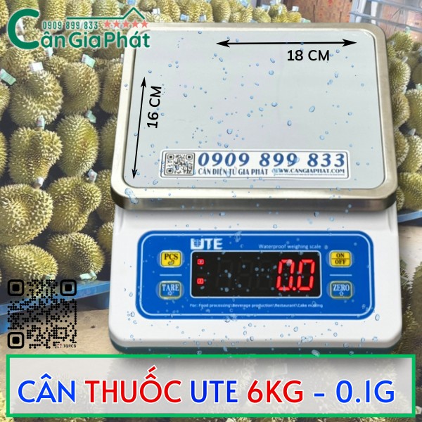 CÂN THUỐC SẦU RIÊNG UTE