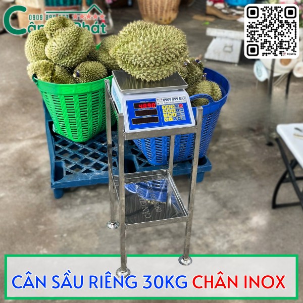 CÂN BẮT TRÁI SẦU RIÊNG 30KG