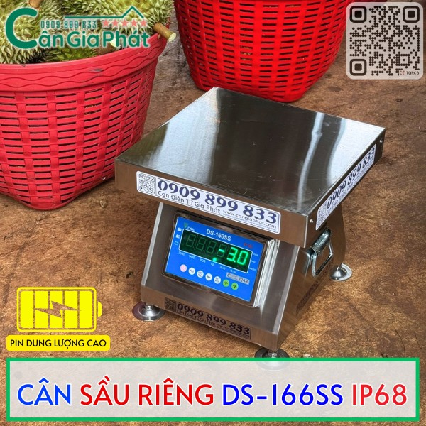 CÂN SẦU RIÊNG DS-166SS CHUẨN IP68