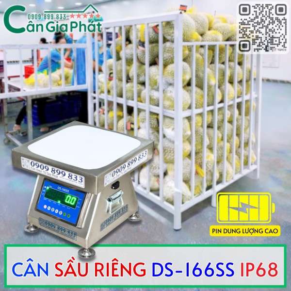 CÂN SẦU RIÊNG DS-166SS CHUẨN IP68