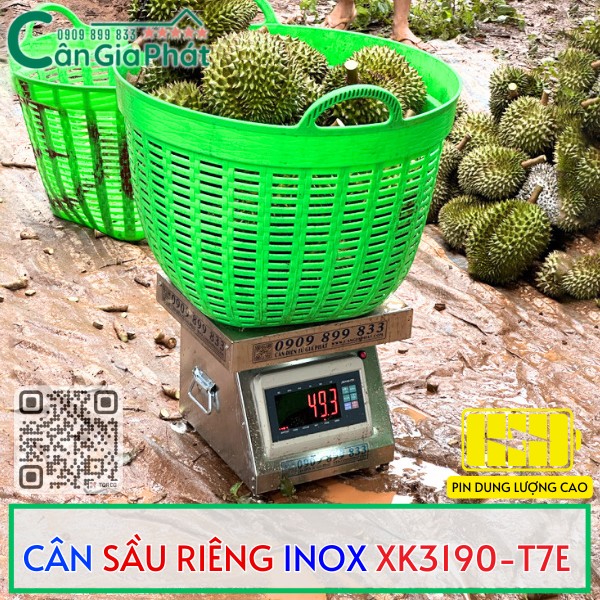 CÂN SẦU RIÊNG XK3190-T7E CHỐNG NƯỚC