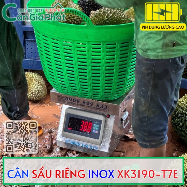 CÂN SẦU RIÊNG XK3190-T7E CHỐNG NƯỚC