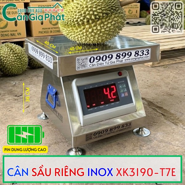 CÂN SẦU RIÊNG XK3190-T7E CHỐNG NƯỚC