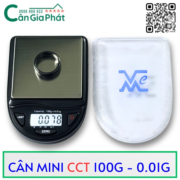 CÂN ĐIỆN TỬ MINI CCT 100G - 0.01G