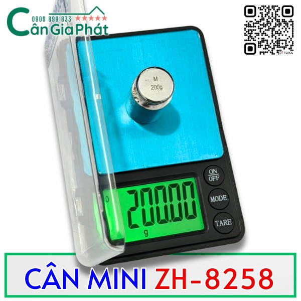 CÂN ĐIỆN TỬ ZH-8258 1KG/0.01G
