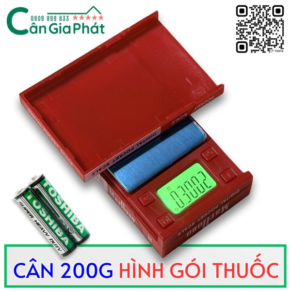 CÂN ĐIỆN TỬ 200G HÌNH GÓI THUỐC