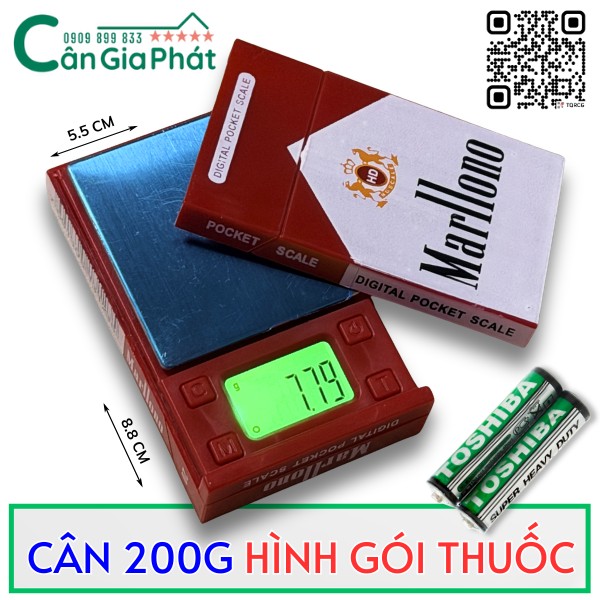 CÂN ĐIỆN TỬ 200G HÌNH GÓI THUỐC