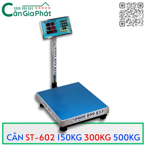 Cân điện tử tính tiền ST-602 60kg 100kg 150kg 300kg 500kg - candientu.net - CÂN ĐIỆN TỬ GIA PHÁT
