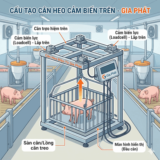 Vì sao cân heo cảm biến trên Gia Phát được chủ trại mua nhiều hơn những cân heo khác?
